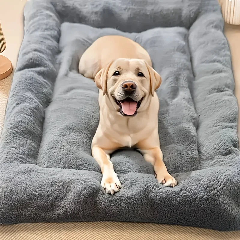 Extra Large Plush Dog Bed – Thickened Super Soft Sofa Mat for Large Dogs