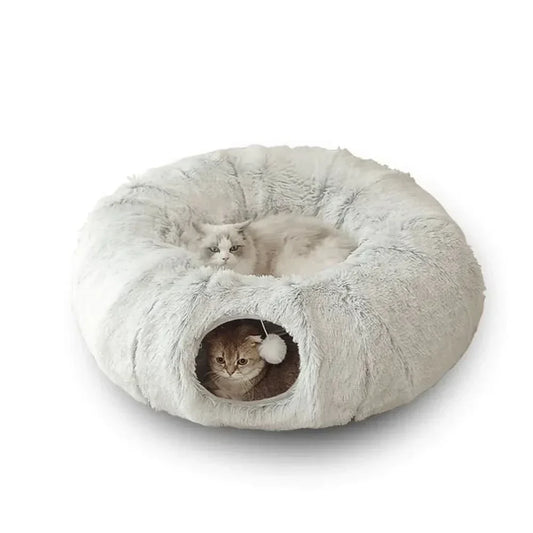 Round Tunnel Cat Beds: Pet Furniture Essential