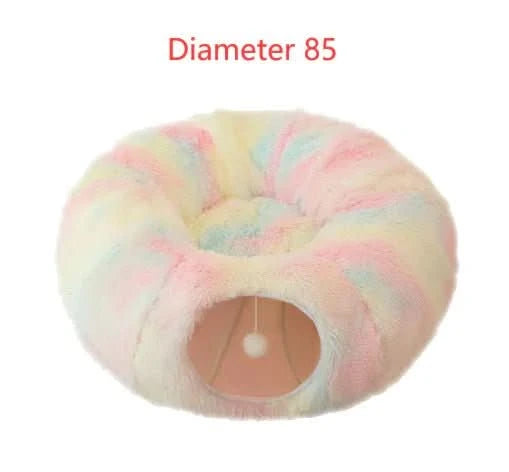 Round Tunnel Cat Beds: Pet Furniture Essential