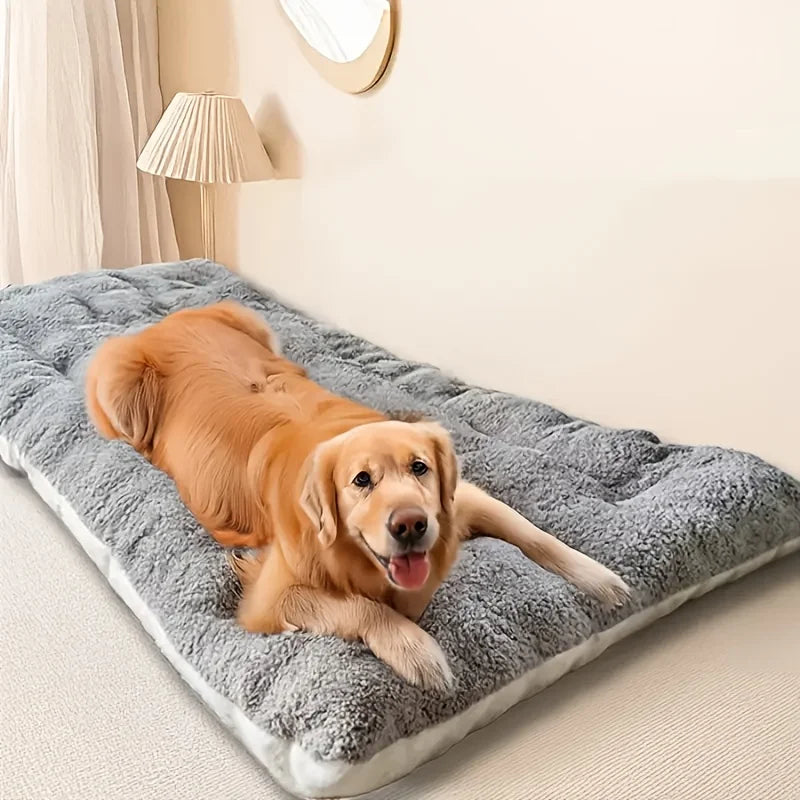 Extra Large Plush Dog Bed – Thickened Super Soft Sofa Mat for Large Dogs