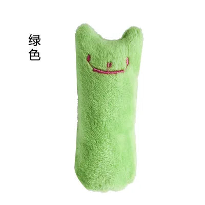 Teeth Grinding Catnip Plush Cat Toy For Cats Interactive Chew Toy