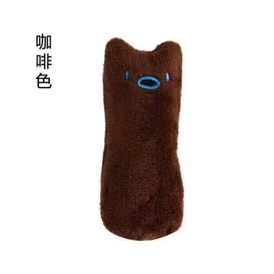 Teeth Grinding Catnip Plush Cat Toy For Cats Interactive Chew Toy