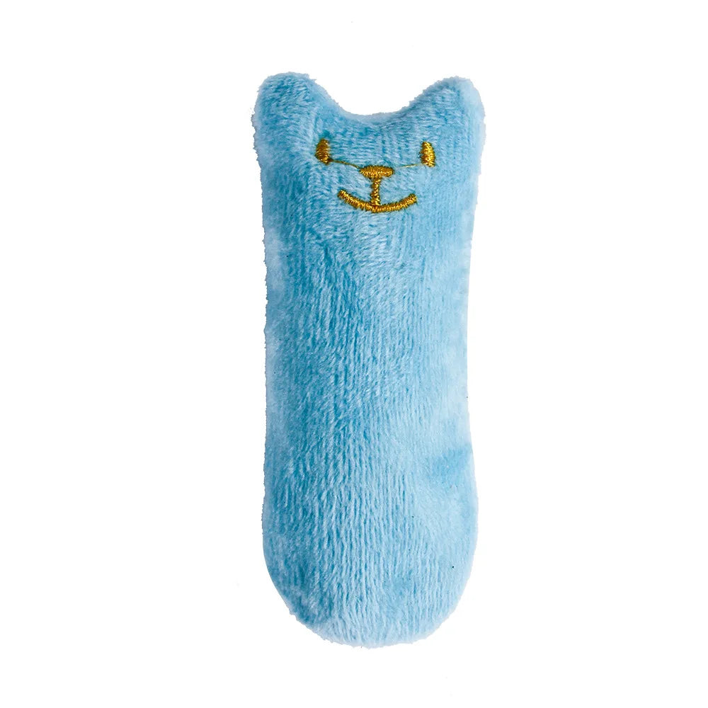 Teeth Grinding Catnip Plush Cat Toy For Cats Interactive Chew Toy