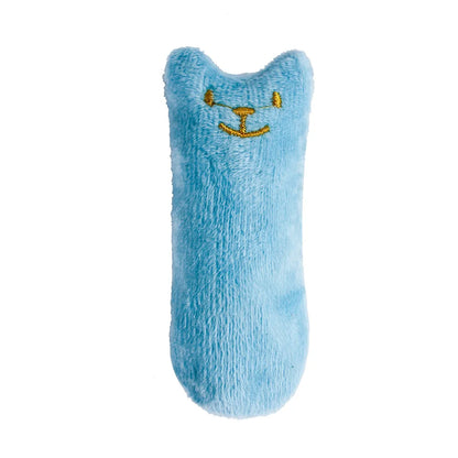 Teeth Grinding Catnip Plush Cat Toy For Cats Interactive Chew Toy