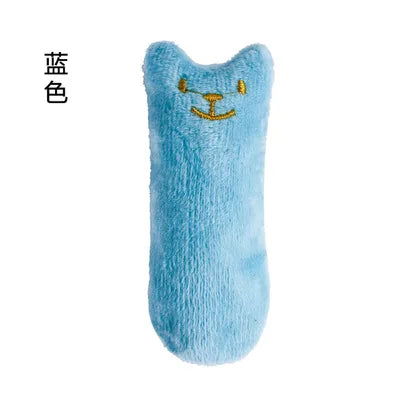 Teeth Grinding Catnip Plush Cat Toy For Cats Interactive Chew Toy