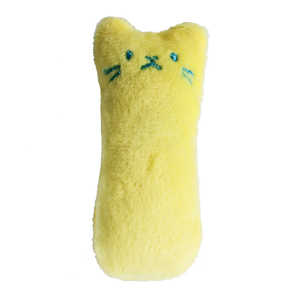 Teeth Grinding Catnip Plush Cat Toy For Cats Interactive Chew Toy