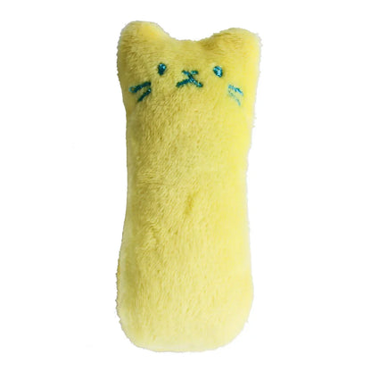 Teeth Grinding Catnip Plush Cat Toy For Cats Interactive Chew Toy