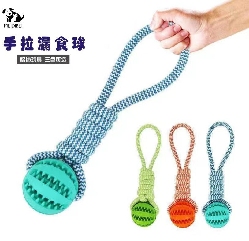 Dog teething resistant cotton rope toys, small, medium and large dog toys, knotted toys, braided chewing ropes for pets