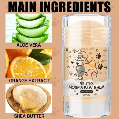 45g Paw Balm for Dogs and Cats Protector cream, Moisturizer Cracked feet Repair