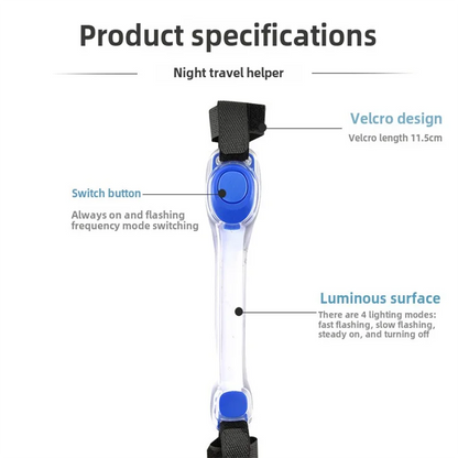 Waterproof LED Dog Collar with Glowing Safety Light, Multi-Color Pendants, Night Visibility Pet Collar for Outdoor Use