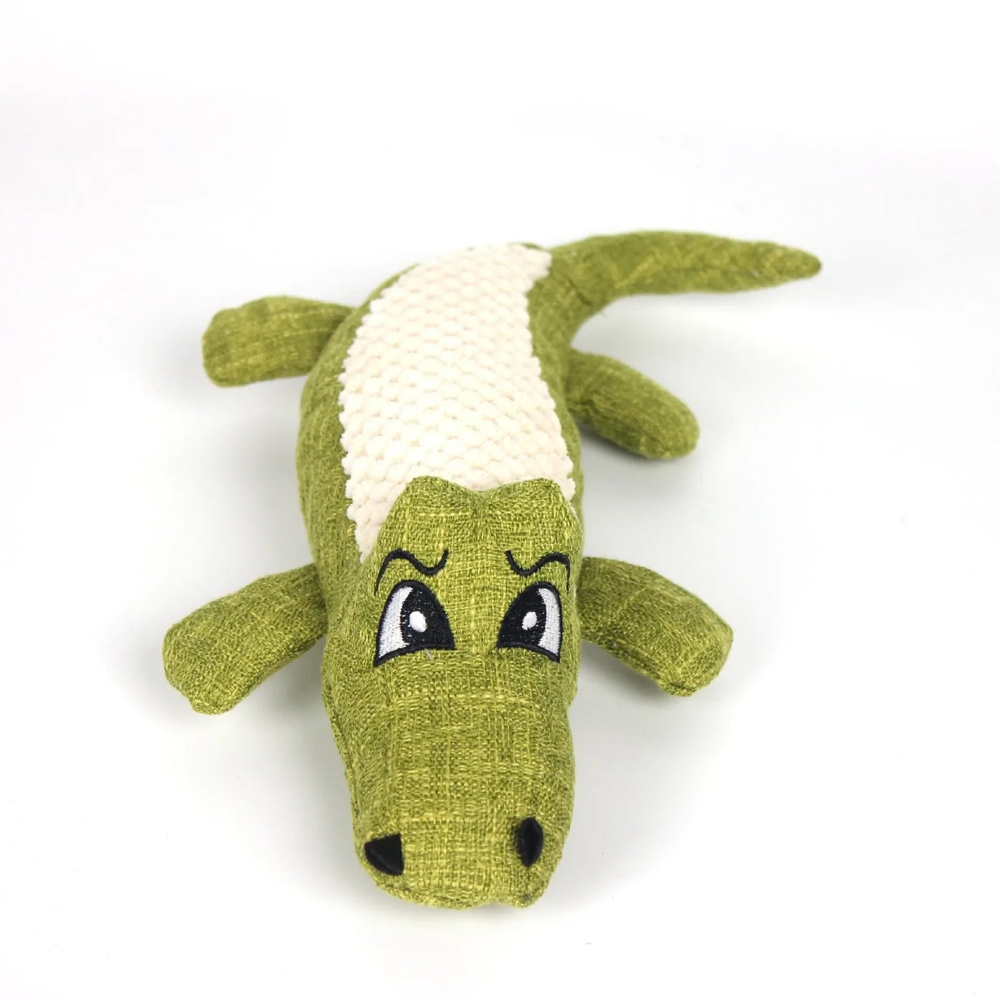 Plush Alligator Chew Toy