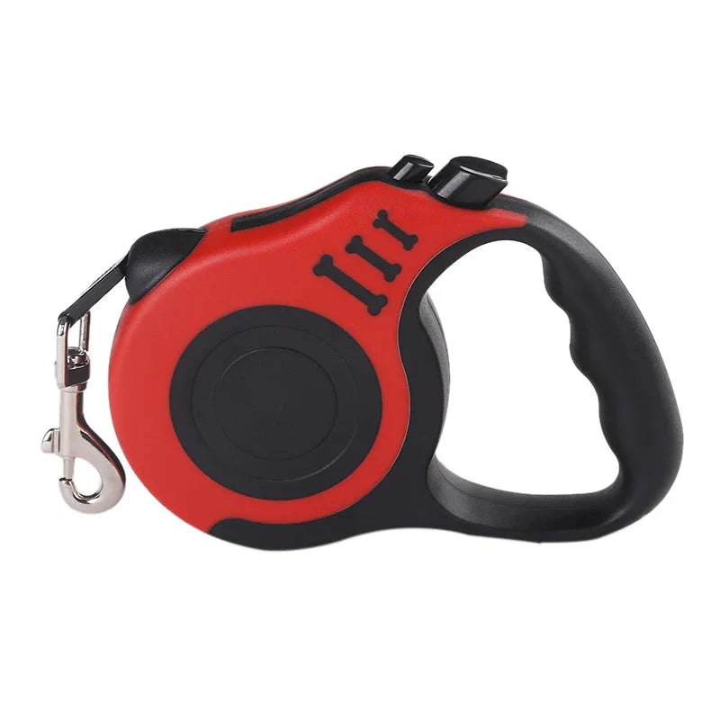 FlexiLeash Retractable Dog Leash | 3m/5m Tangle-Free Walking Lead