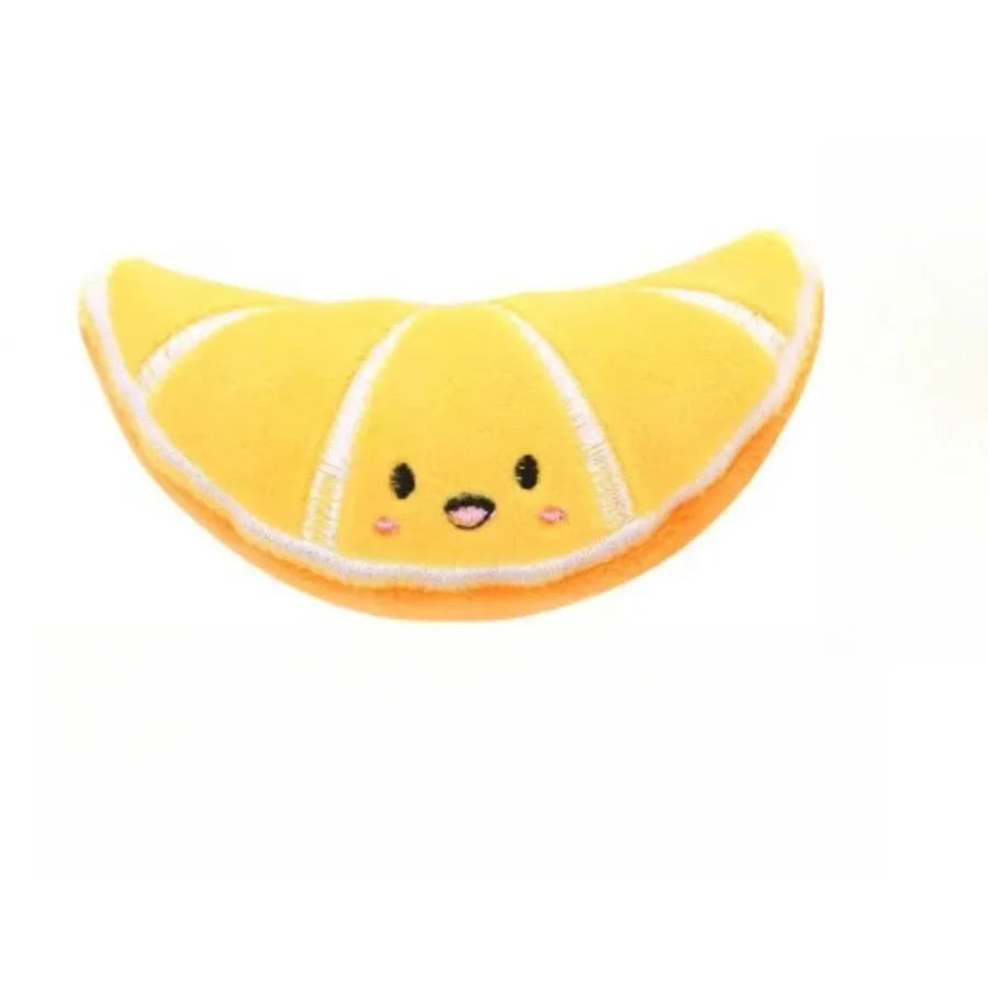 Cute Plush Cat Chew Toy - Interactive Molar Bite Toy