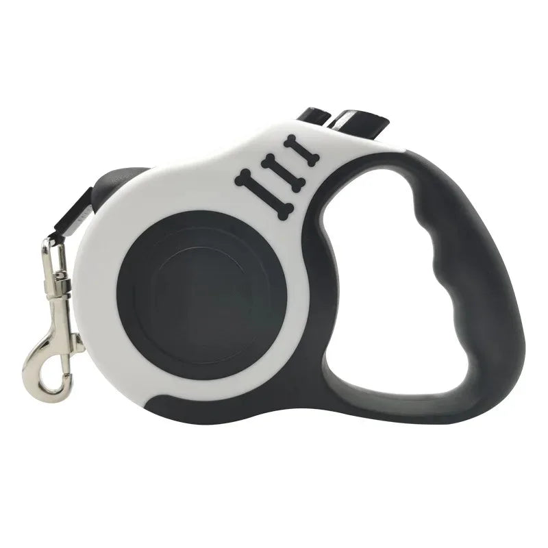 FlexiLeash Retractable Dog Leash | 3m/5m Tangle-Free Walking Lead