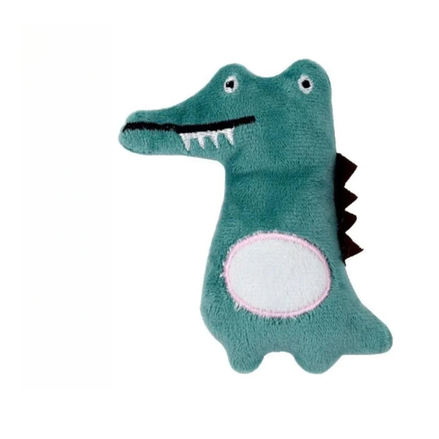 Cute Plush Cat Chew Toy - Interactive Molar Bite Toy