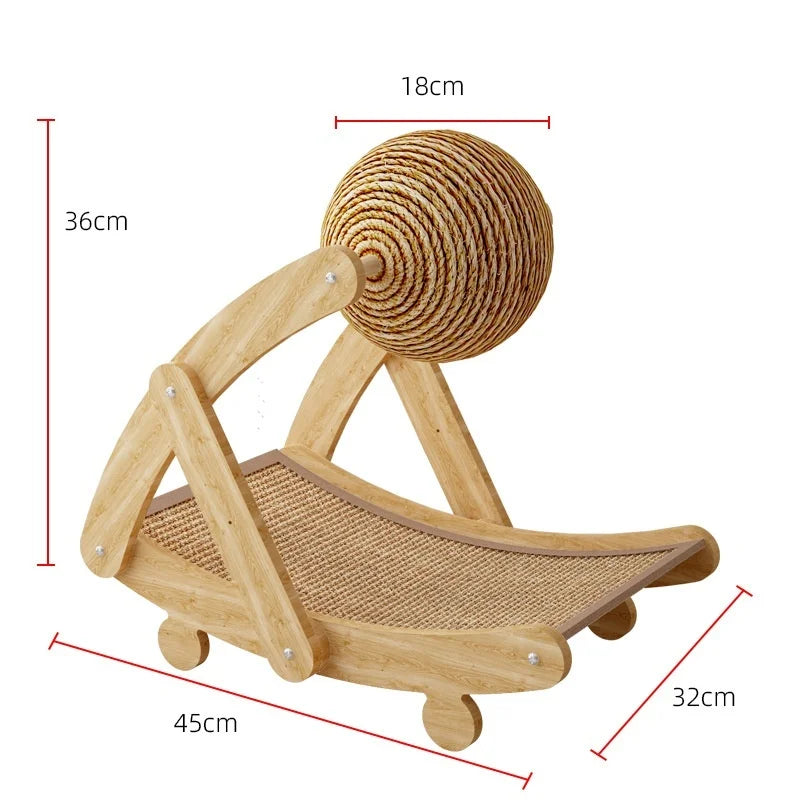Sisal Cat Arc Scratcher