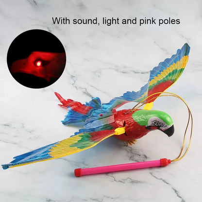 Simulation Bird Interactive Cat Toys Electric Hanging Eagle Flying Bird.