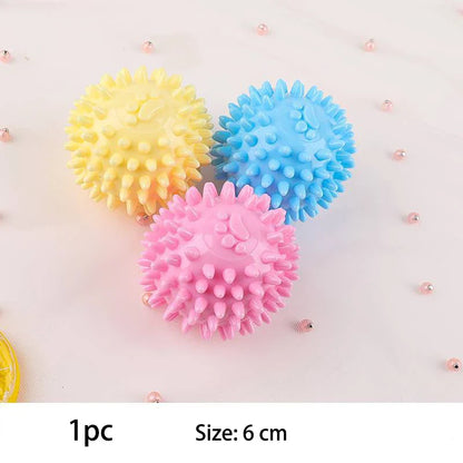 Pet Dog Chew Toys For Small Dog, TPR Knot Toys Bite Resistant, Molar Teeth Cleaning, Training and Interactive