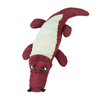 Plush Alligator Chew Toy