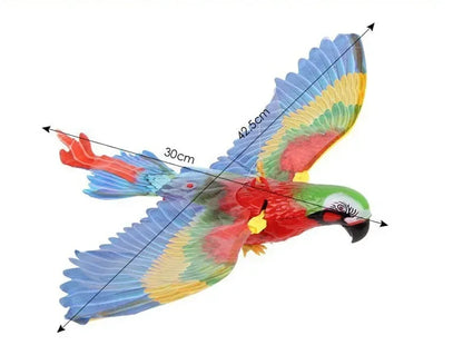 Simulation Bird Interactive Cat Toys Electric Hanging Eagle Flying Bird.