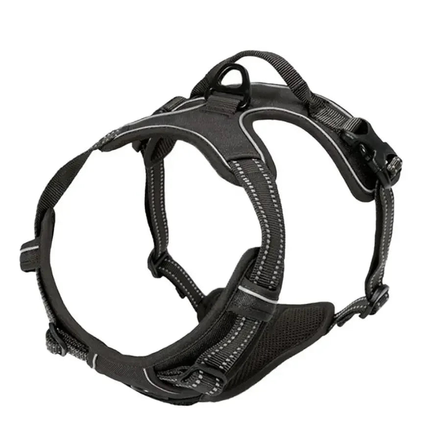 Dog Harness and Leash Set – Adjustable No-Pull Pet Vest for Small & Medium Dogs