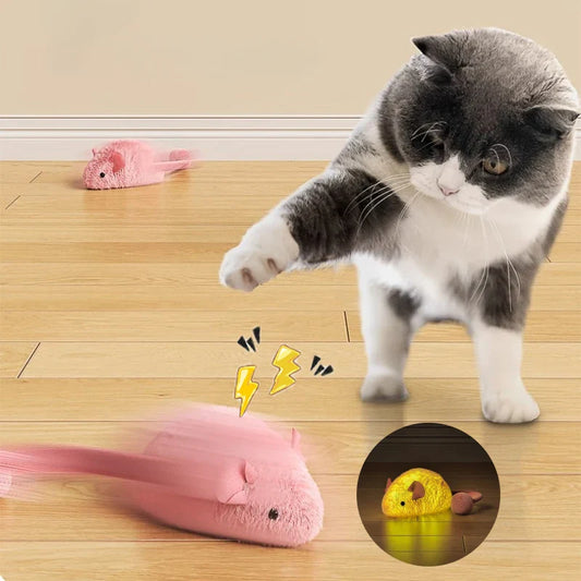 Mouse Toy for Cats – Interactive, Soft & Realistic Play Mouse
