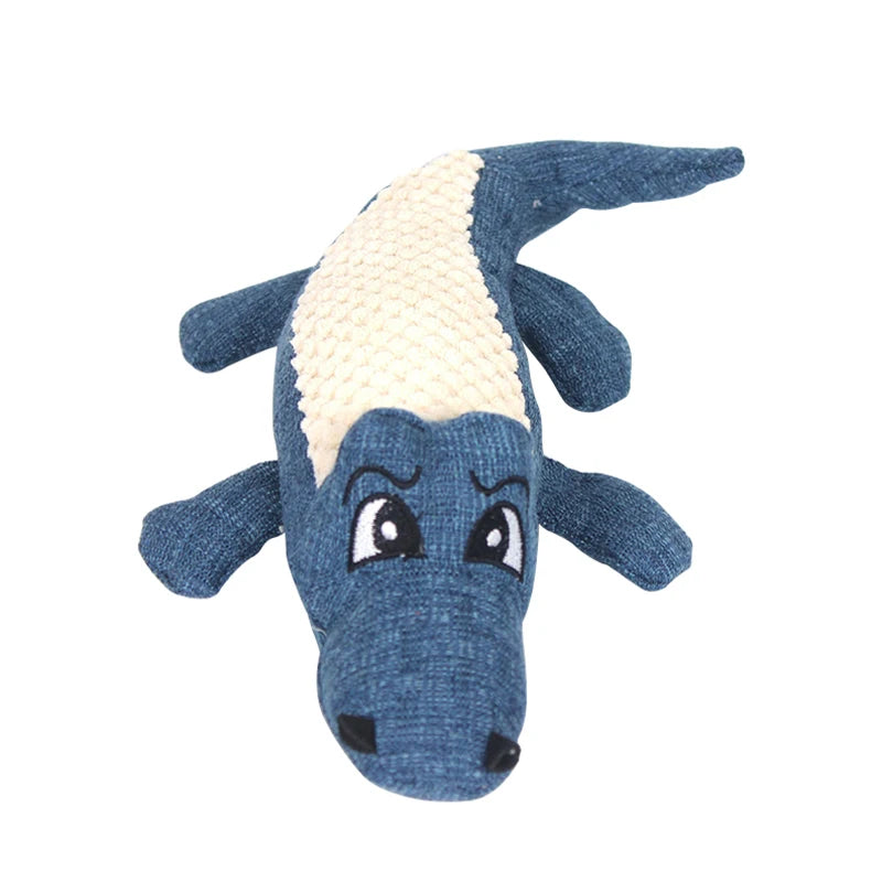Plush Alligator Chew Toy