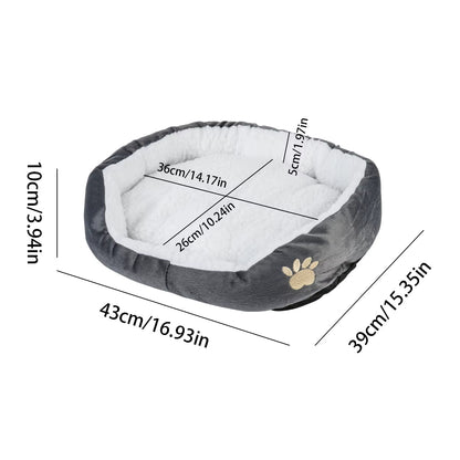 Cozy Pet Bed – Soft Cave Sofa for Small Dogs & Cats